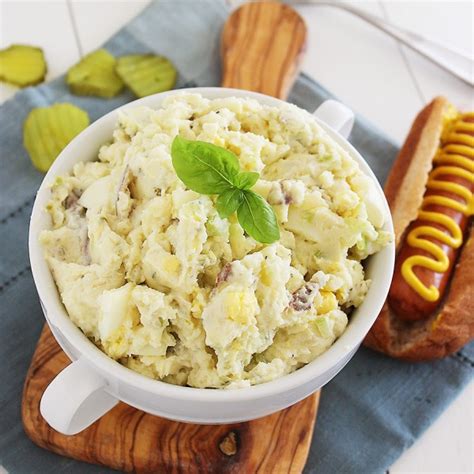simple-southern-potato-salad-the-comfort-of-cooking image