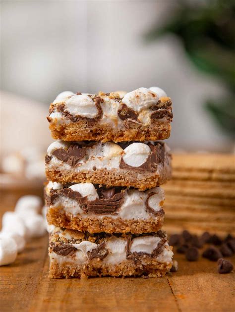 easy-smores-bars-recipe-only-5-ingredients-dinner image