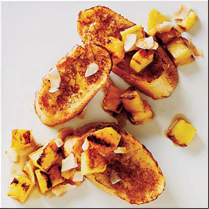 coconut-french-toast-with-grilled-pineapple image