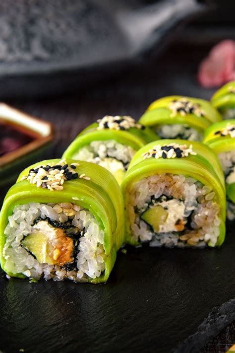 20-easy-vegetarian-sushi-recipes-insanely-good image