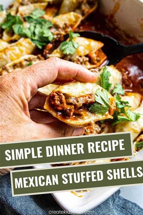 mexican-stuffed-shells-with-ground-beef-create-kids-club image