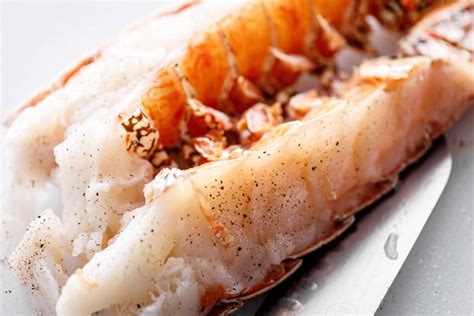 easy-grilled-lobster-tails-with-garlic-butter-cafe image