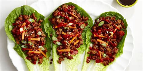 sweet-n-spicy-pork-lettuce-wraps-delish image