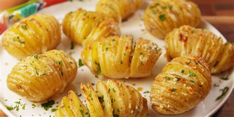 best-cheesy-garlic-butter-potatoes-recipe-delish image