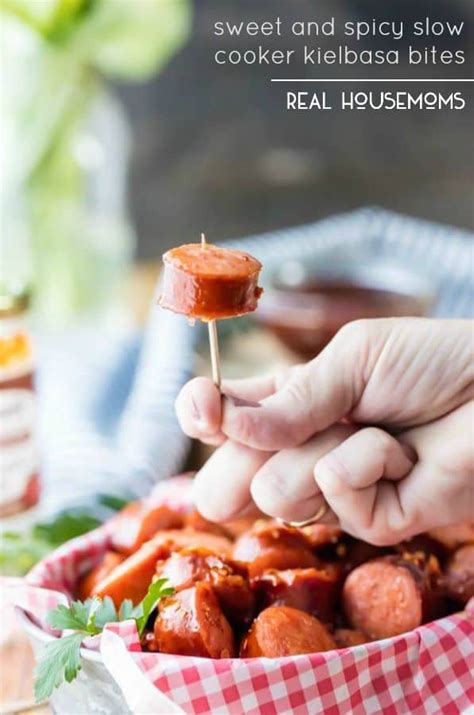 sweet-and-spicy-slow-cooker-kielbasa-bites-real image