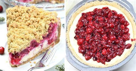 cranberry-cheesecake-pie-easy-extraordinary-dessert image