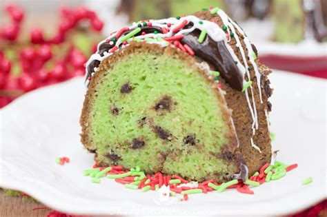 super-moist-chocolate-pistachio-christmas-bundt-cake image