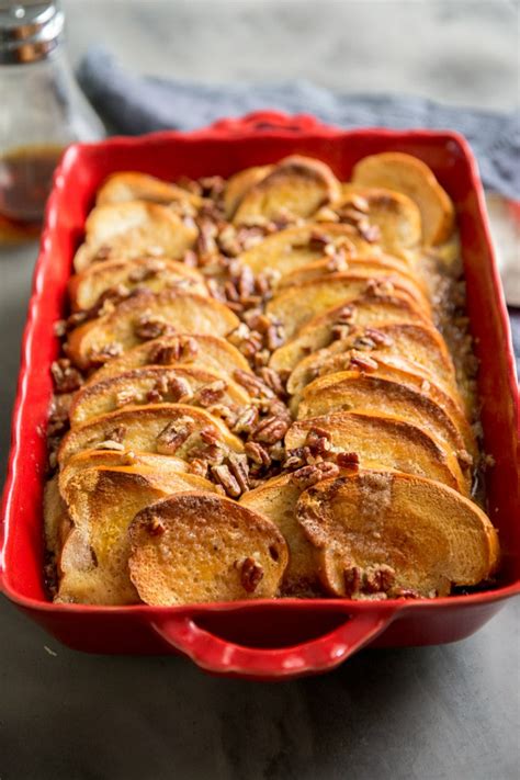 baked-french-toast-with-maple-praline-recipe-girl image