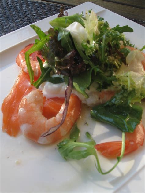 smoked-salmon-and-shrimp-salad-in-a-lime-vinaigrette image