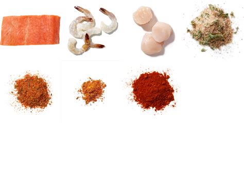 recipe-seafood-trio-salmon-shrimp-scallops-blue image