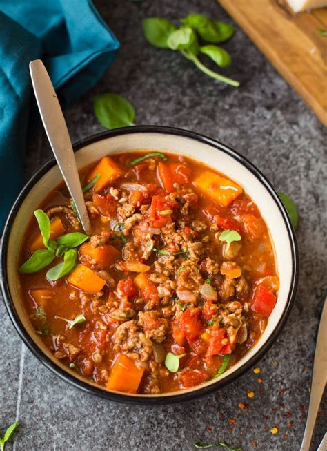 italian-style-instant-pot-beef-chili-bean-free-a-saucy image