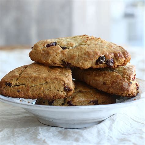 ginger-cranberry-scones-recipe-quaker-oats image