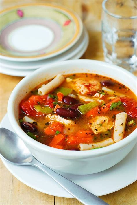 chicken-vegetable-soup-with-pasta-julias-album image