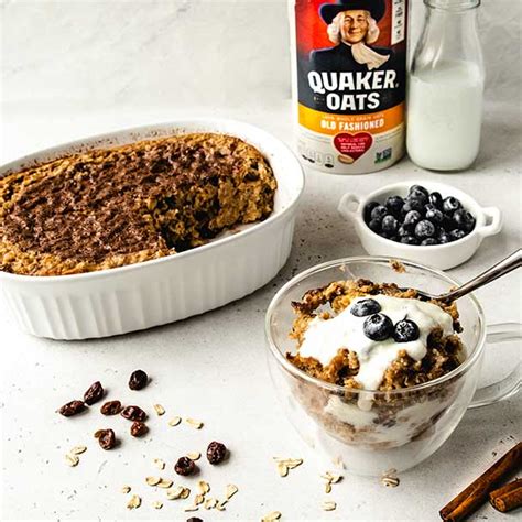 cranberry-baked-oatmeal-recipe-quaker-oats image