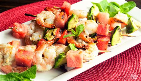 shrimp-skewers-with-watermelon-and-avocado-paleo image