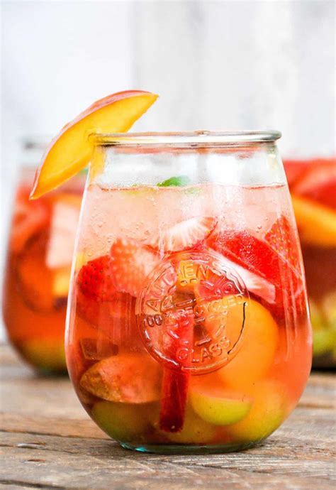 an-easy-white-wine-sangria-recipe-with-fresh-fruit image
