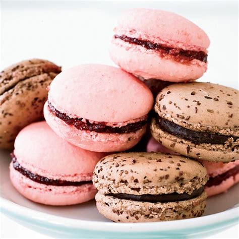 raspberry-macarons-recipe-franois-payard image