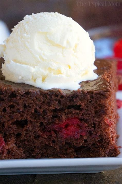 3-ingredient-chocolate-cherry-dump-cake-the-typical image
