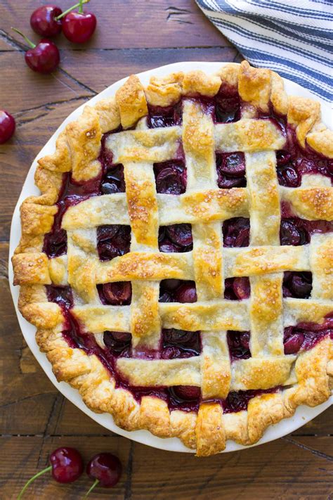 best-homemade-cherry-pie-kristines-kitchen image