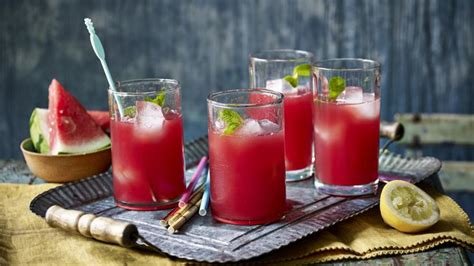watermelon-cooler-recipe-bbc-food image