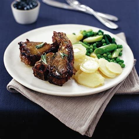 minty-lamb-chops-with-boulangre-potatoes image