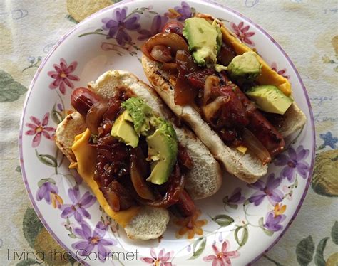 hotdogs-with-onion-and-tomato-relish-living-the image
