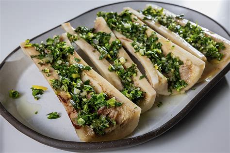 roasted-bone-marrow-with-parsley-topping-alton image