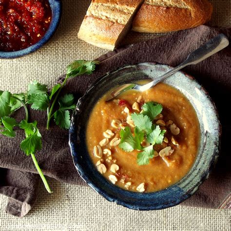 gingery-carrot-stew-with-peanuts-and-cilantro image