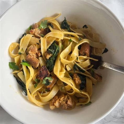 savory-pork-and-spinach-pasta-snippets-of-paris image