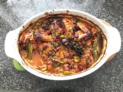 braised-chicken-with-salami-and-olives-my image