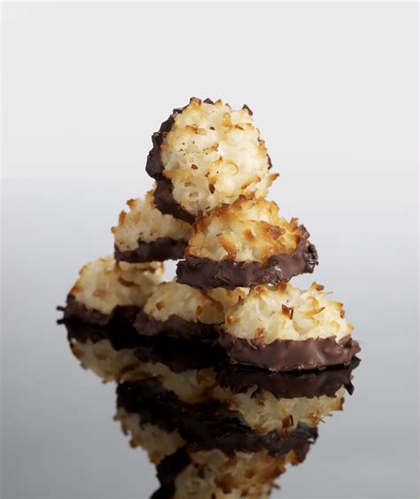 chocolate-dipped-macaroons-recipe-real-simple image