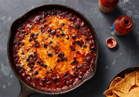 cheesy-spicy-black-bean-bake-recipe-nyt-cooking image