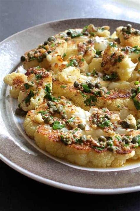 roasted-cauliflower-steaks-with-mustard-caper-brown image