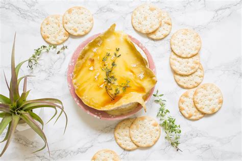 baked-honey-thyme-brie-cooking-with-a-wallflower image