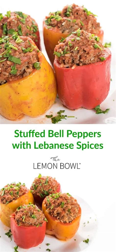 stuffed-bell-peppers-with-lebanese-spices-the-lemon image