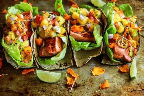 chili-lime-salmon-tacos-with-mango-salsa-heather image