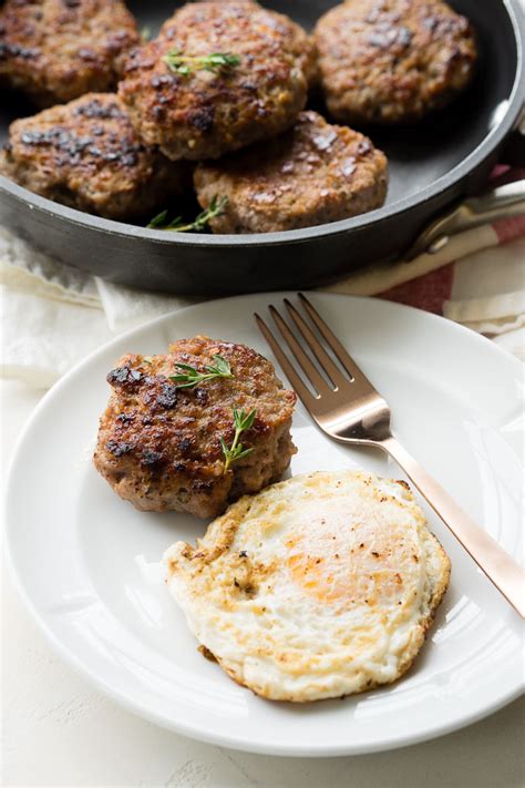 homemade-breakfast-sausage-patties-easy image