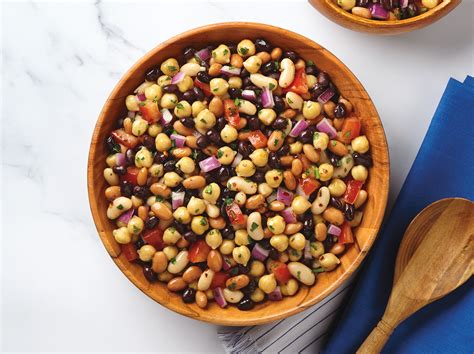 tangy-four-bean-salad-goya-foods image