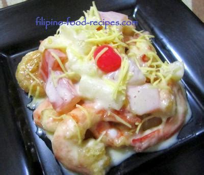 hot-prawn-salad-filipino-food-recipescom image