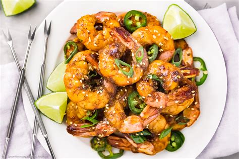 garlic-honey-shrimp-recipe-no-spoon-necessary image