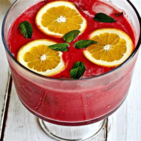 watermelon-raspberry-party-punch-homemade-food image