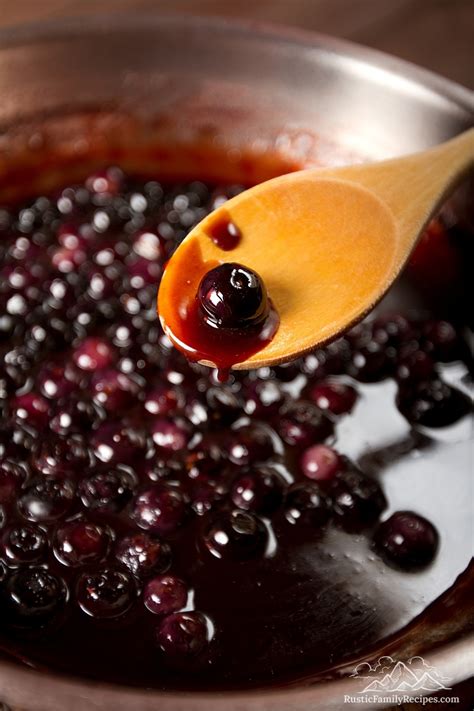 quick-easy-blueberry-sauce-rustic-family image