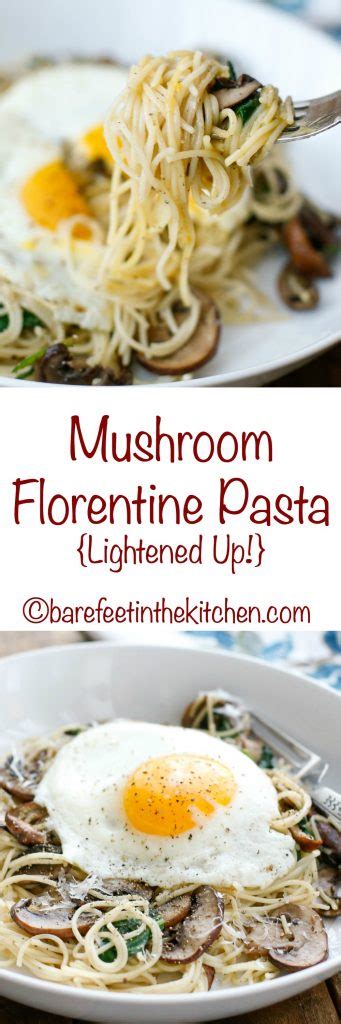 mushroom-florentine-pasta-barefeetinthekitchencom image