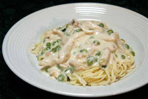 easy-creamed-ham-with-peas-recipe-the-spruce-eats image