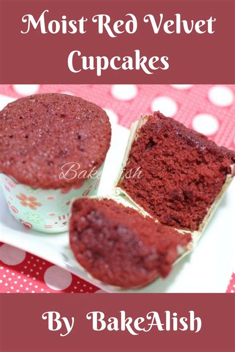 moist-red-velvet-cupcakes-easy-fluffy-cupcake image