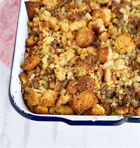 cornbread-dressing-with-sausage-and-apples-bless-this image