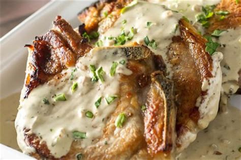 oven-roasted-pork-chops-with-mustard-sauce-tasty image