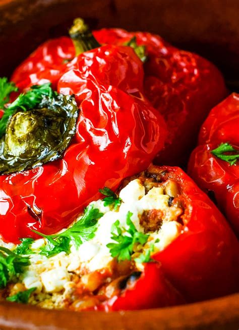 quick-and-easy-greek-style-vegetarian-stuffed image