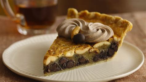 chocolate-cashew-pie-recipe-pillsburycom image