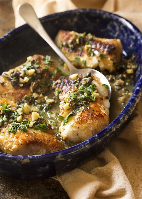 pan-seared-cod-with-a-caper-parsley-and-lemon-sauce image